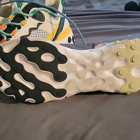 Nike react 55 grey blue white size 12 - Picture 3 of 4